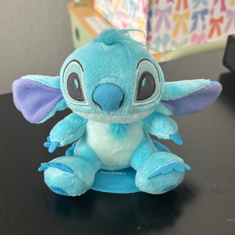 Disney Light Blue & Purple Stitch Plush - Soft Stuffed Character